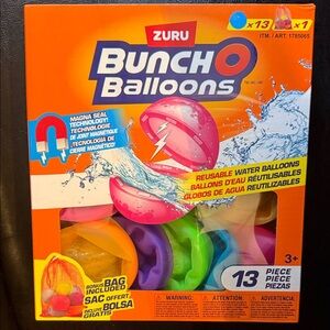 Zuru Bunch O Balloons Reusable Water Balloons – 13 Balloons + Mesh Bag